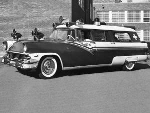 Ford Country Sedan Ambulance by Weller 1956 года